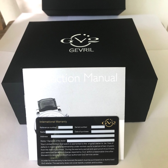 GV2 By Gevril Men's Montreux Bracelet Watch, 44mm - Picture 15 of 16